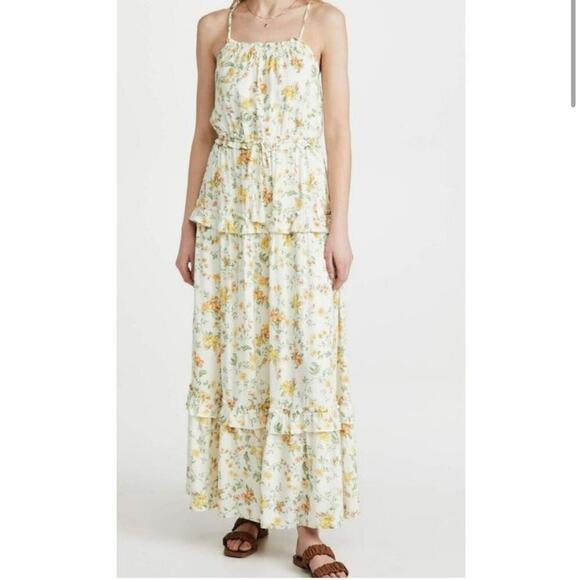 Lost + Wander Big Escape Floral Tiered Maxi Dress Size XS - Picture 2 of 15